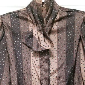 Vintage satin blouse